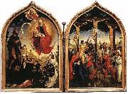 Rogier van der Weyden Diptic de Jeanne de France Germany oil painting artist